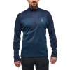 Pánská technická mikina Haglöfs ROC Flash Mid Halfzip - tmavě modrá (Velikost S)
