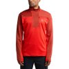 Pánská technická mikina Haglöfs ROC Flash Mid Halfzip - červená (Velikost S)
