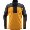 Pánská technická mikina Haglöfs ROC Flash Mid Halfzip - žlutá (Velikost S)