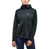 Dámská mikina Haglöfs Lark Mid Hood - černá (Velikost XS)