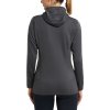 Dámská technická mikina Haglöfs L.I.M Mid Fast Hood - tmavě šedá (Velikost XS)