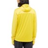 Pánská technická mikina Haglöfs L.I.M Mid Fast Hood - žlutá (Velikost S)