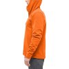 Pánská fleecová mikina Haglöfs Rosson Mid hood - oranžová (Velikost S)