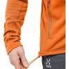 Pánská fleecová mikina Haglöfs Rosson Mid hood - oranžová (Velikost S)