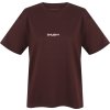 Dámské bavlněné triko HUSKY Tee Stamp L hnědé (Velikost L)