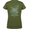 Dámské bavlněné triko HUSKY Tee Walker L zelené (Velikost XXL)