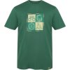 Pánské bavlněné triko HUSKY Tee Square M zelené (Velikost L)