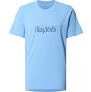Pánské bavlněné triko Haglöfs Outsiders - světle modrá (Velikost S)