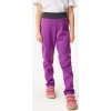 Dětské softshellové kalhoty UNUO s fleecem pružné Sporty, Ostružinová (Velikost 98/104)