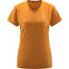 Dámské ultralehké triko Haglöfs L.I.M Tech - žlutá (Velikost XS)
