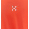 Pánské ultralehké triko Haglöfs L.I.M Tech - červená (Velikost S)
