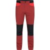 Pánské strečové kalhoty Haglöfs ROC Spitz - červená (Velikost 46)