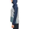 Dámská technická mikina Haglöfs ROC Flash Mid Hood - modrá (Velikost XS)