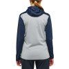 Dámská technická mikina Haglöfs ROC Flash Mid Hood - modrá (Velikost XS)