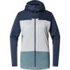 Dámská technická mikina Haglöfs ROC Flash Mid Hood - modrá (Velikost XS)