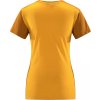 Dámské bavlněné triko Haglöfs ROC Grip - žlutá (Velikost XS)