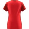 Dámské bavlněné triko Haglöfs ROC Grip - červená (Velikost XS)