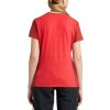 Dámské bavlněné triko Haglöfs ROC Grip - červená (Velikost XS)