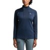 Dámská technická mikina Haglöfs ROC Flash Mid Halfzip - tmavě modrá (Velikost XS)