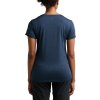 Dámské ultralehké triko Haglöfs Ridge Hike kr.r. - tmavě modrá (Velikost XS)