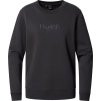 Dámská bavlněná mikina Haglöfs Crewneck - černá (Velikost XS)