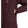 Dámská parka Haglöfs Aria Proof - hnědá (Velikost XS)
