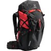 Turistický batoh Haglofs L.I.M ZT 55l - černá/červená (Velikost UNI)