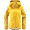 Dámská softshellová bunda Haglofs Touring Infinium - žlutá (Velikost XS)