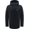 Pánská zateplená parka Haglöfs Salix Mimic Proof - černá (Velikost S)