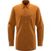 Pánská bavlněná košile Haglöfs Curious Hemp LS dl.rukáv - žlutá (Velikost S)