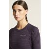 Dámské vlněné triko CRAFT Wool Extreme X LS 2 - fialová (Velikost XS)