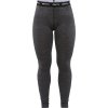 Dámský merino set CRAFT Core Wool černá žíhaná (Velikost XS)