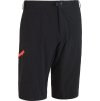 Pánské kraťasy SENSOR Cyklo helium černá/červená (Velikost S, Barva černá)