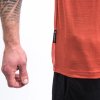 Pánské merino triko SENSOR Active Sunrise terracotta (Velikost XXL, Barva oranžová)