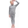 Dětský merino set SENSOR Bold šedý (Velikost 120, Barva šedá)