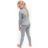 Dětský merino set SENSOR Bold šedý (Velikost 120, Barva šedá)