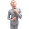Dětský merino set SENSOR Bold šedý (Velikost 120, Barva šedá)