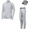 Dětský merino set SENSOR Bold šedý (Velikost 120, Barva šedá)