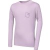 Juniorské merino triko SENSOR Df Logo Up mystic violet (Barva fialová, Velikost 140)