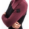 Dámská merino mikina SENSOR Extreme up černá/port red (Velikost M, Barva černá)