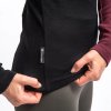 Dámská merino mikina SENSOR Extreme up černá/port red (Velikost M, Barva černá)