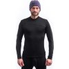 Pánská merino mikina SENSOR Extreme up černá (Velikost M, Barva černá)