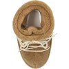 Dámské zimní boty MOON BOOT MB ICON LOW FLEECE-M047 CAMEL (Velikost 33/35)