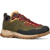 Pánské turistické boty TECNICA Sulfur NBK Ms, dark green/red (Velikost 39,5)