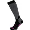 Juniorské lyžařské podkolenky BLIZZARD Wool Sport Junior ski socks, black/red (Velikost 24/26)