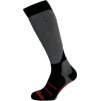 Juniorské lyžařské ponožky BLIZZARD Wool Sport Junior ski socks, black/pink (Velikost 24/26)