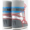 Dámské zimní boty MOON BOOT MB ICON SPACE RACING-HF04 SILVER/BLUE/RED (Velikost 35/38)
