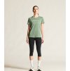 Dámské funkční triko CRAFT CORE Essence Logo - zelená (Velikost XS)