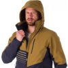 Pánská lyžařská bunda NORTHFINDER Bryant modrá/hnědá (VELIKOST XL)