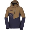 Pánská lyžařská bunda NORTHFINDER Bryant modrá/hnědá (VELIKOST XL)